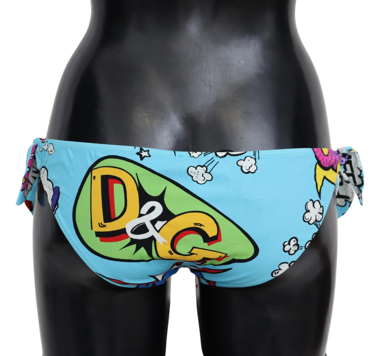 Chic Cartoon Print Bikini Bottoms