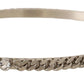 Elegant Silver Crystal Headband