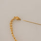 Elegant Gold Brass Men's Brooch Pin