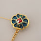 Elegant Gold Brass Men's Brooch Pin