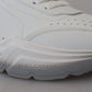 Sleek White Leather DAYMASTER Sneakers