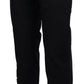 Black Straight Fit Mens Formal Pants
