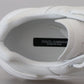 Sleek White Leather DAYMASTER Sneakers