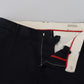 Black Straight Fit Mens Formal Pants