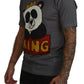 Elegant Panda King Crew Neck Tee