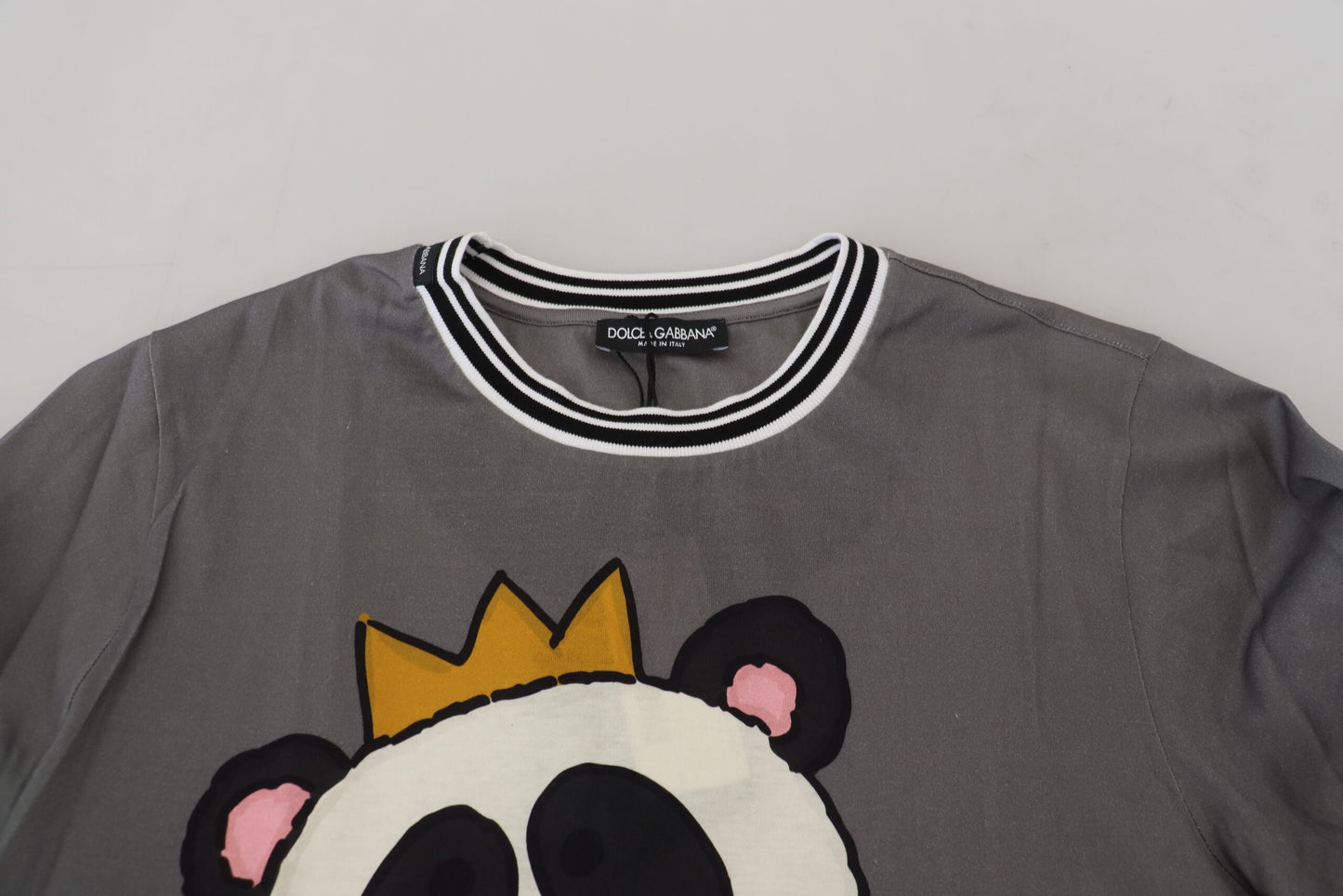 Elegant Panda King Crew Neck Tee