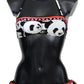 Chic Panda Print Two Piece Bikini Set