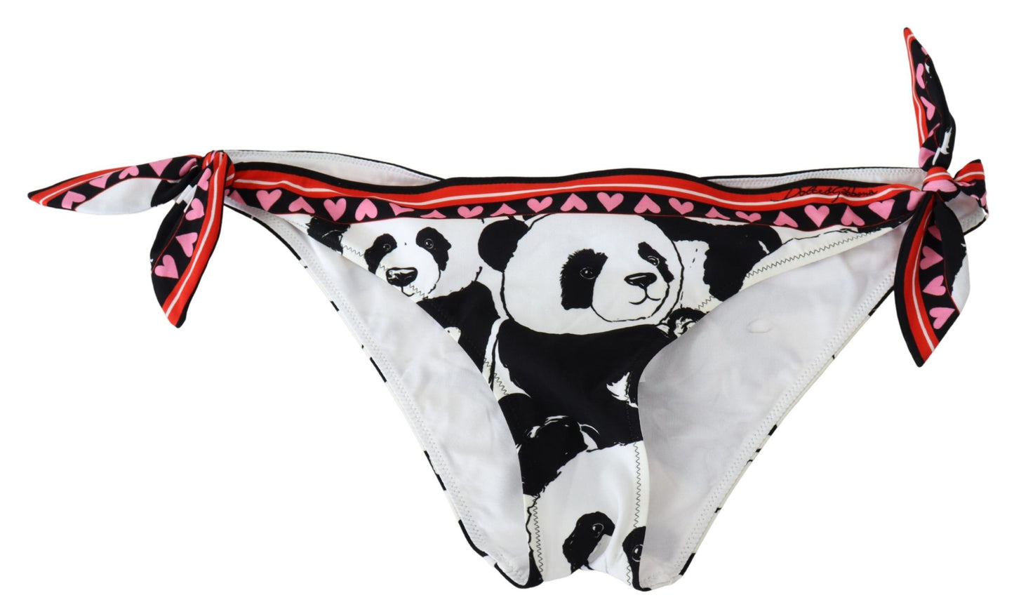 Chic Panda Print Two Piece Bikini Set