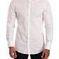 Elegant Slim Fit White Dress Shirt