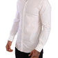 Elegant Slim Fit White Dress Shirt
