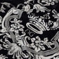 Elegant Black Printed Pullover Sweater