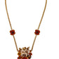 Elegant Gold Charm Statement Necklace