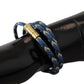 Multicolor Leather Wrap Bracelet