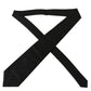 Elegant Black White Polka Dot Silk Tie