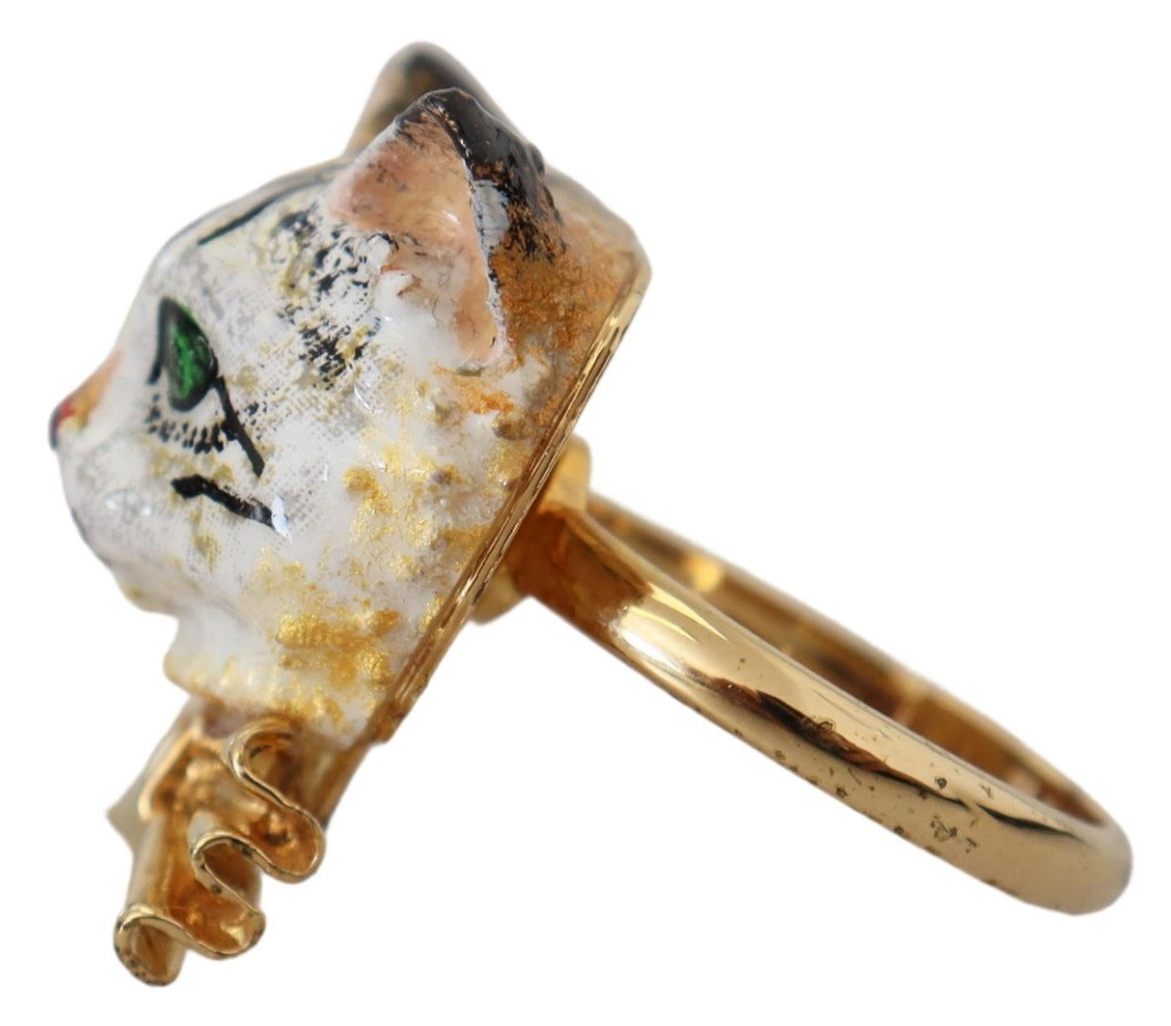 Enchanting Feline Resin Ring