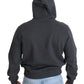 Gray Logo Cotton Hooded Sweatshirt Sweater