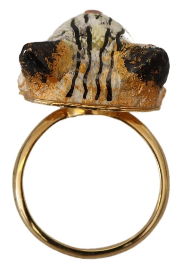 Enchanting Feline Resin Ring