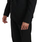 Elegant Black Slim Fit Martini Suit Set