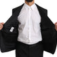 Elegant Black Slim Fit Martini Suit Set