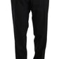 Elegant Black Slim Fit Martini Suit Set