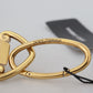 Elegant Gold Black Shoulder Bag Strap