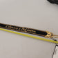 Elegant Gold Black Shoulder Bag Strap