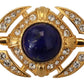 Elegant Gold Plated Brass Brooch