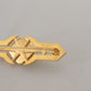 Elegant Gold Plated Brass Brooch