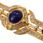 Elegant Gold Plated Brass Brooch