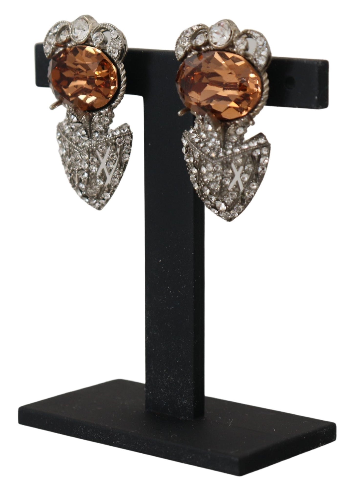 Elegant Sicily Floral Sterling Earrings