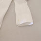 White Cotton Slim Fit Formal Dress GOLD Shirt