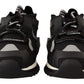 Sleek Sorrento Lace-Up Sneakers in Black