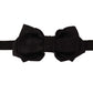 Elegant Silk Black Bow Tie