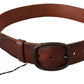 Chic Genuine Leather Waist Belt in Brown