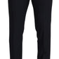 Black Wool Men Formal Pants