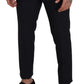 Black Wool Men Formal Pants
