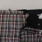 Multicolor Checkered Men Pants