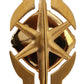 Elegant Gold-Plated Brooch Pin