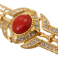 Elegant Gold-Plated Brooch Pin