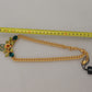 Elegant Gold-Tone Floral Fruit Necklace