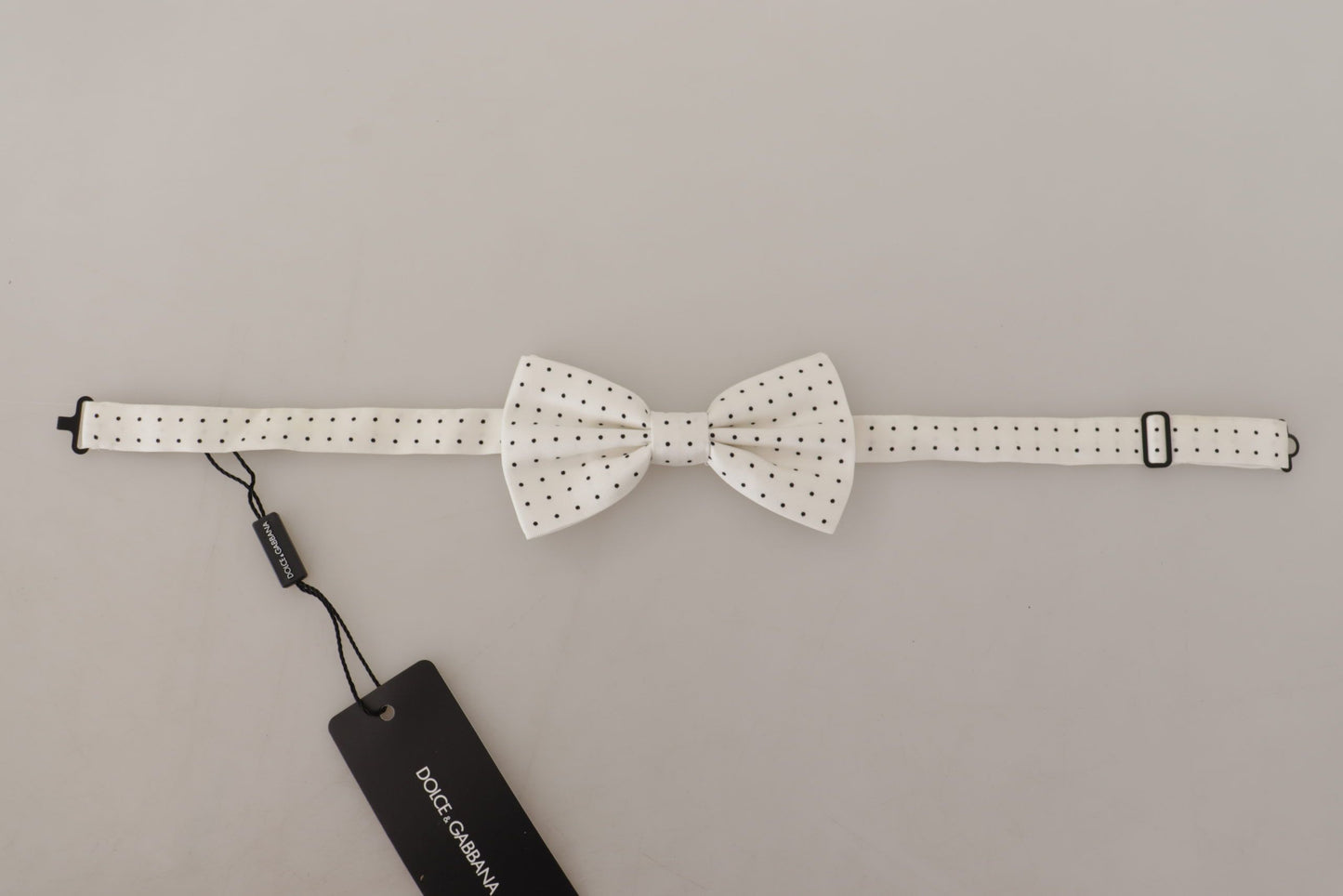 Polka Dot Silk Bow Tie