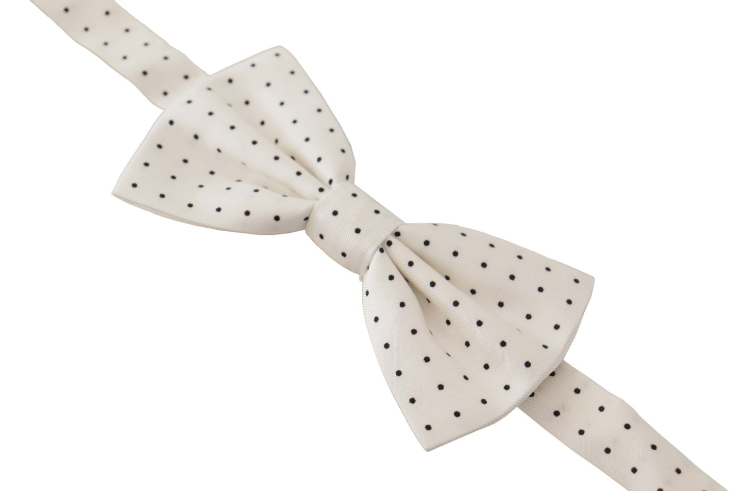 Polka Dot Silk Bow Tie