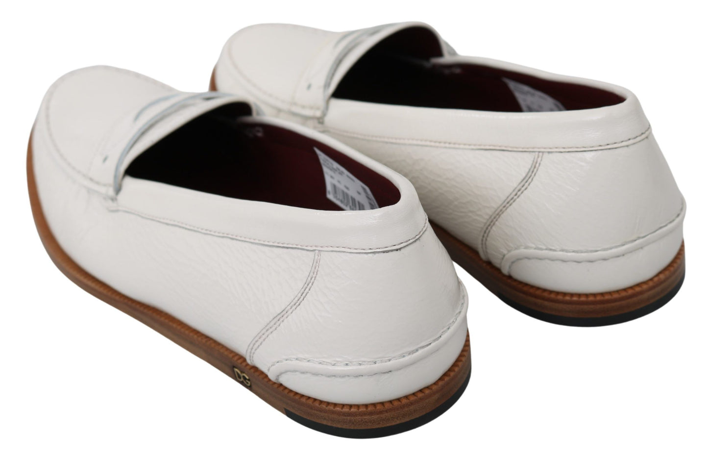 Elegant White Moccasin Slippers for the Discerning Gentleman