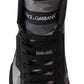 Camo Gray High-Top Sneakers