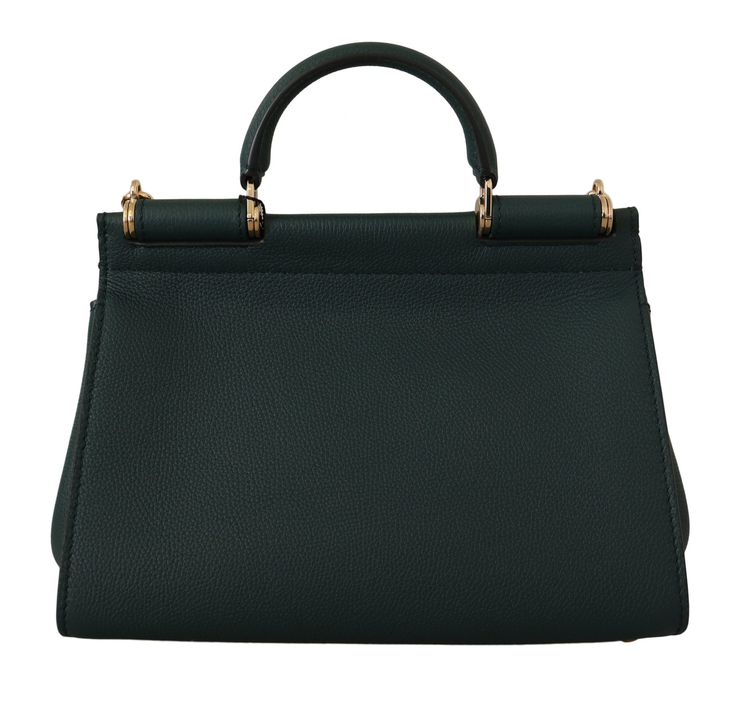 Enchanting Green Leather Sicily Shoulder Bag