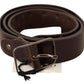 Studded Elegance Men's Leather Waist Belt