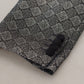 Elegant Silver Patterned Slim Fit Suit