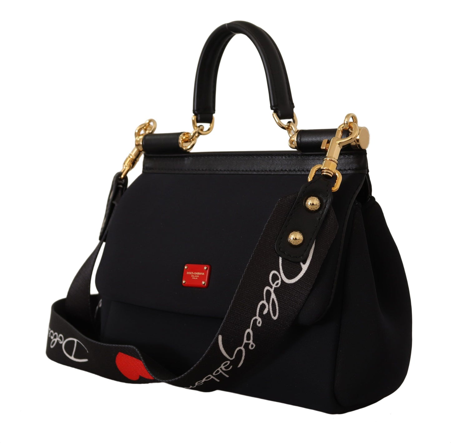 Elegant Medium Sicily Nylon Handbag