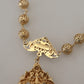 Opulent Sicilian Charm Statement Necklace