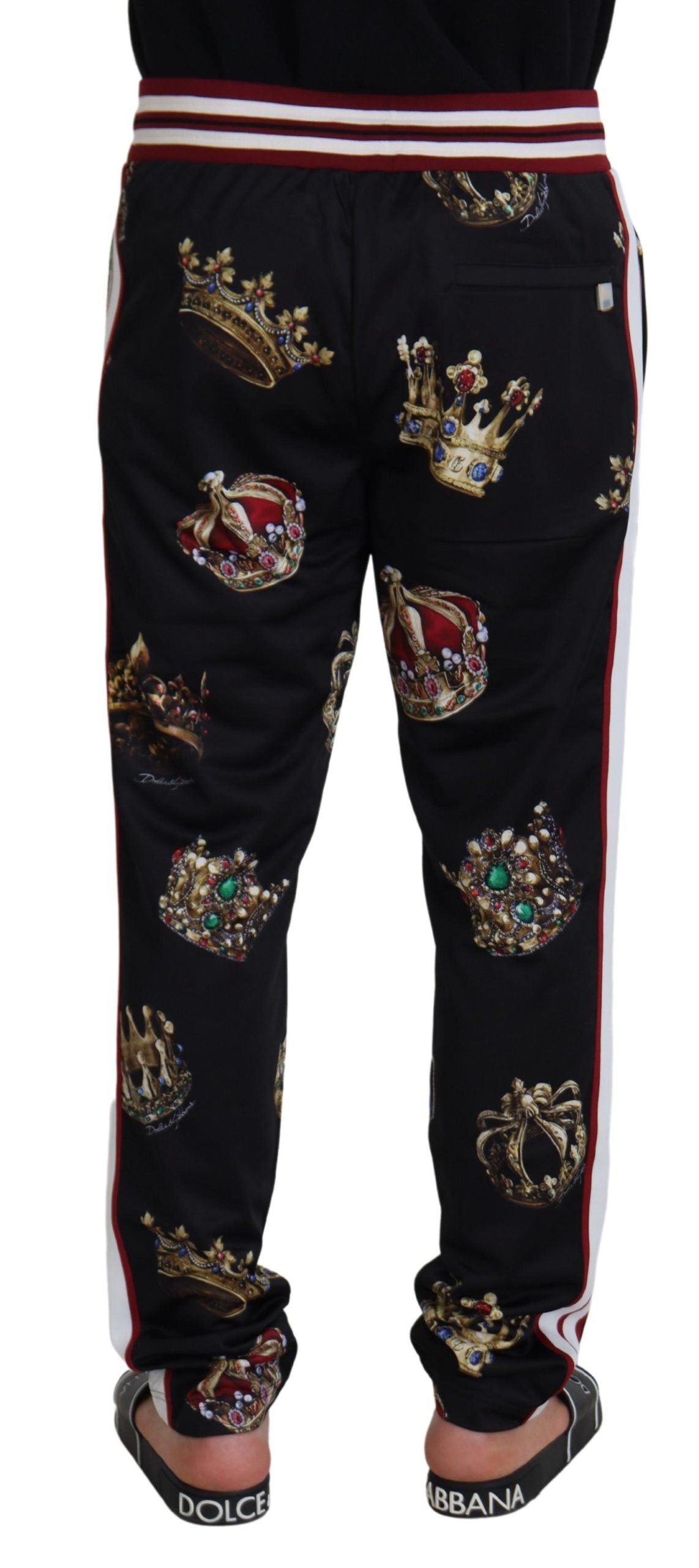 Elegant Black Designer Trousers